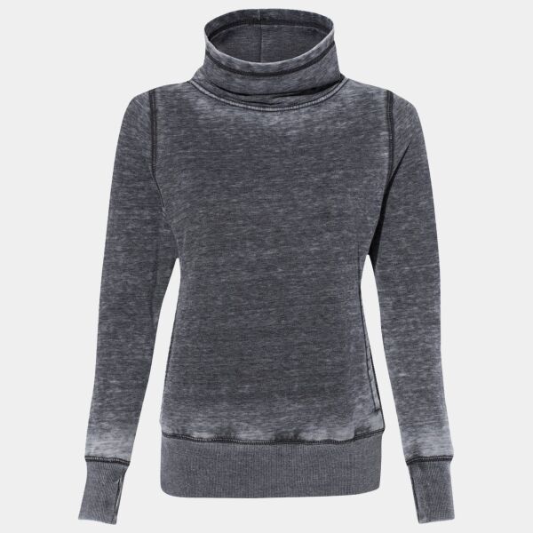 Women’s Zen Fleece Cowl Neck Sweatshirt Thumbnail