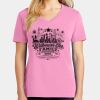 Ladies Core Cotton V Neck Tee Thumbnail